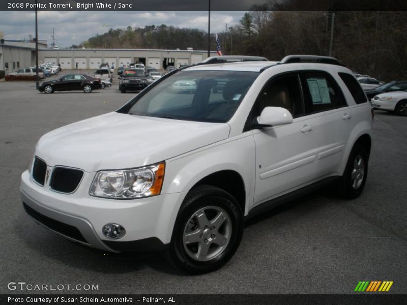 Bright White / Sand 2008 Pontiac Torrent