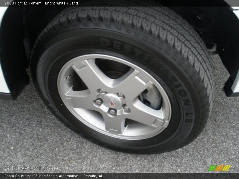 Bright White / Sand 2008 Pontiac Torrent