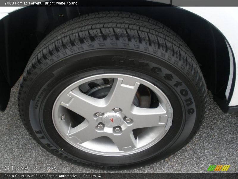 Bright White / Sand 2008 Pontiac Torrent