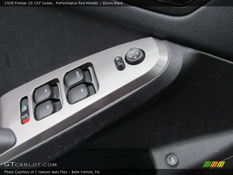 Controls of 2008 G6 GXP Sedan