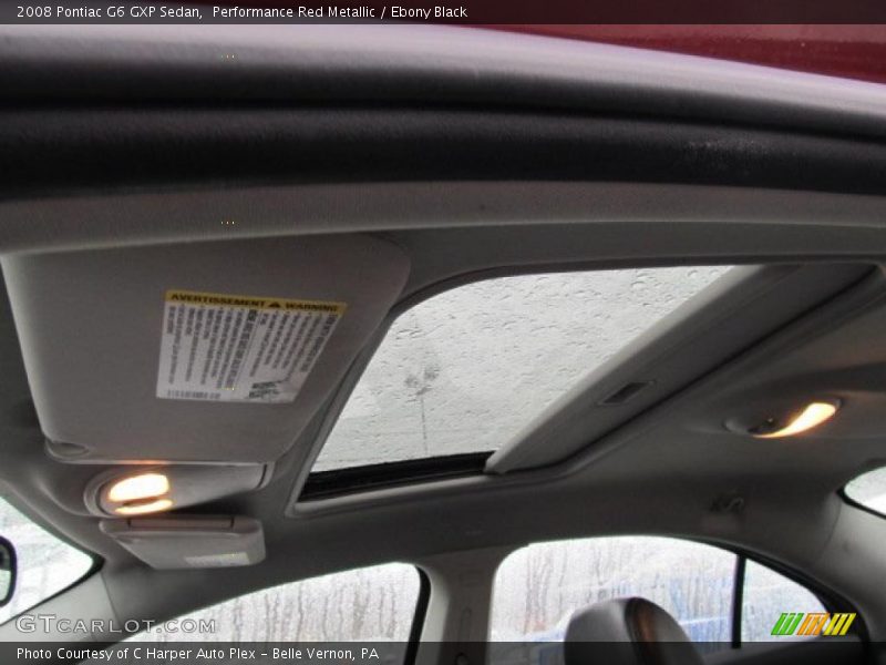 Performance Red Metallic / Ebony Black 2008 Pontiac G6 GXP Sedan