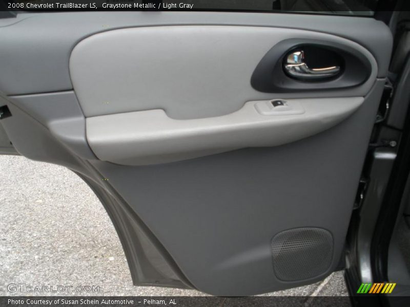 Graystone Metallic / Light Gray 2008 Chevrolet TrailBlazer LS