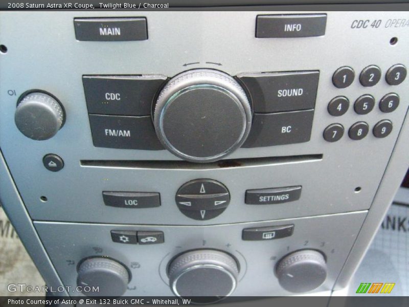 Twilight Blue / Charcoal 2008 Saturn Astra XR Coupe
