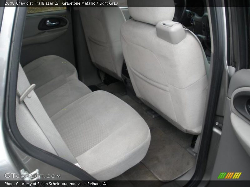 Graystone Metallic / Light Gray 2008 Chevrolet TrailBlazer LS