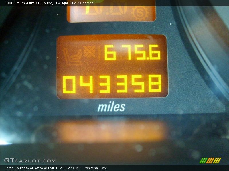 Twilight Blue / Charcoal 2008 Saturn Astra XR Coupe