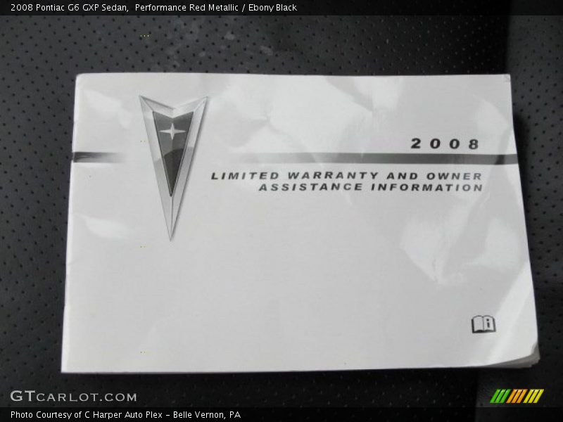 Performance Red Metallic / Ebony Black 2008 Pontiac G6 GXP Sedan