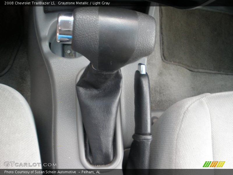 Graystone Metallic / Light Gray 2008 Chevrolet TrailBlazer LS
