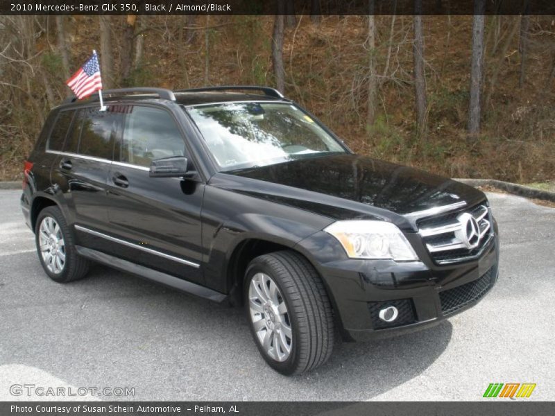 Black / Almond/Black 2010 Mercedes-Benz GLK 350