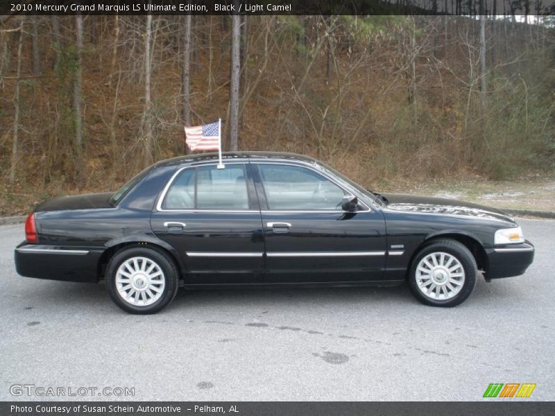 Black / Light Camel 2010 Mercury Grand Marquis LS Ultimate Edition