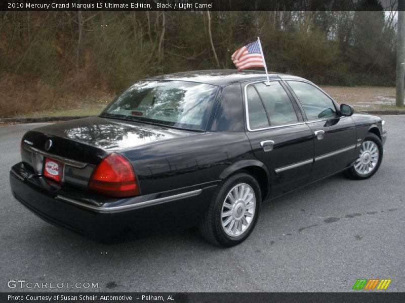 Black / Light Camel 2010 Mercury Grand Marquis LS Ultimate Edition