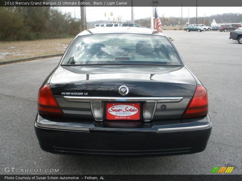 Black / Light Camel 2010 Mercury Grand Marquis LS Ultimate Edition