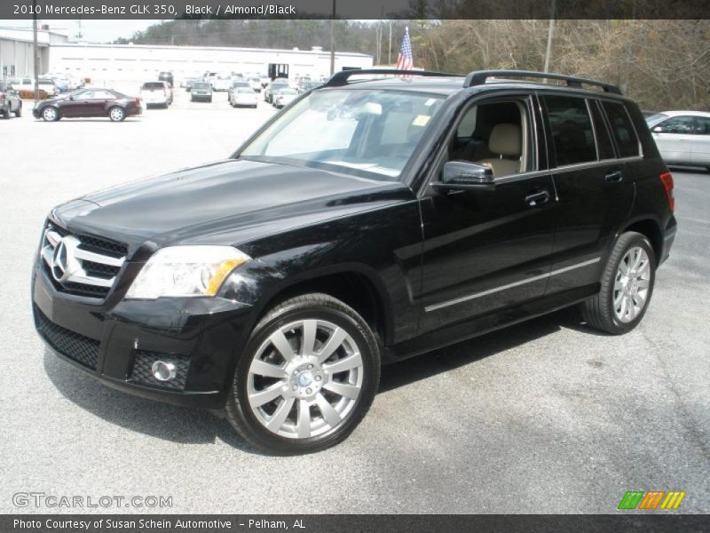 Black / Almond/Black 2010 Mercedes-Benz GLK 350