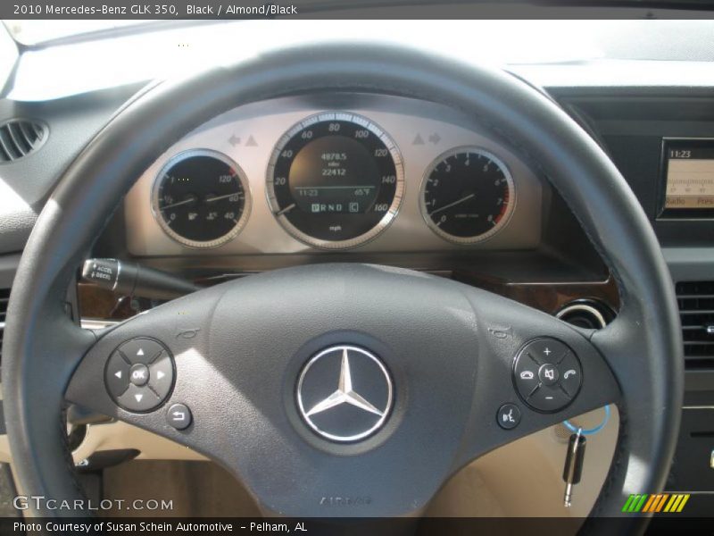 Black / Almond/Black 2010 Mercedes-Benz GLK 350