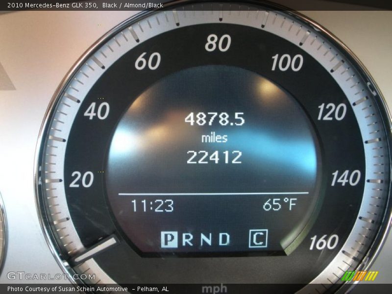Black / Almond/Black 2010 Mercedes-Benz GLK 350