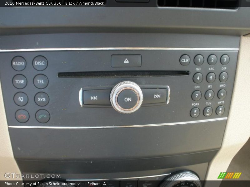 Black / Almond/Black 2010 Mercedes-Benz GLK 350