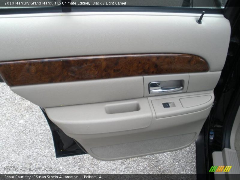 Black / Light Camel 2010 Mercury Grand Marquis LS Ultimate Edition