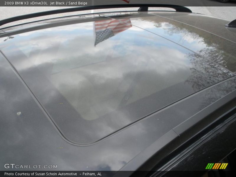 Jet Black / Sand Beige 2009 BMW X3 xDrive30i