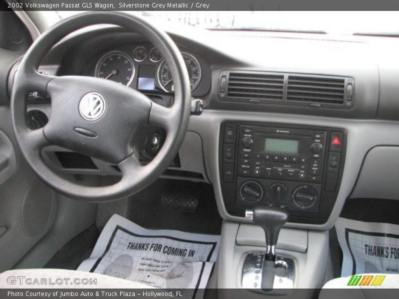 Dashboard of 2002 Passat GLS Wagon