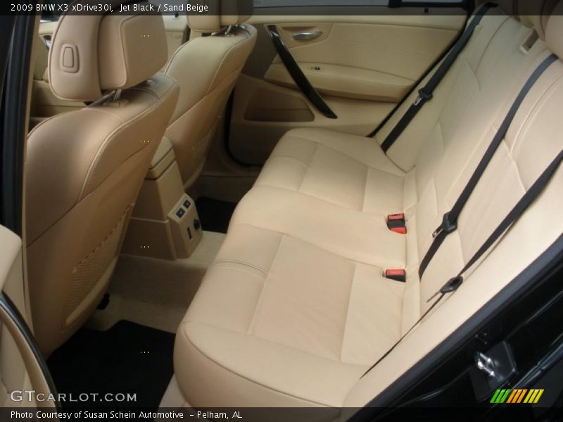 Jet Black / Sand Beige 2009 BMW X3 xDrive30i