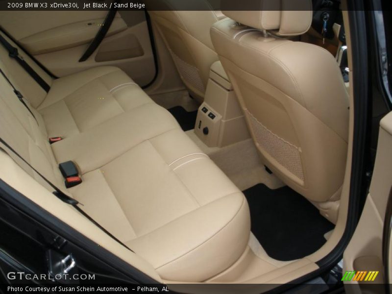 Jet Black / Sand Beige 2009 BMW X3 xDrive30i