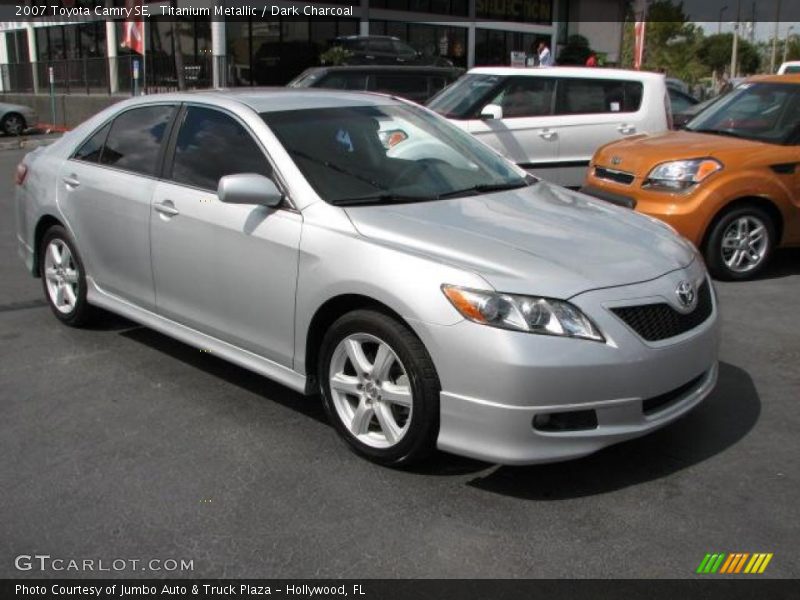 Titanium Metallic / Dark Charcoal 2007 Toyota Camry SE