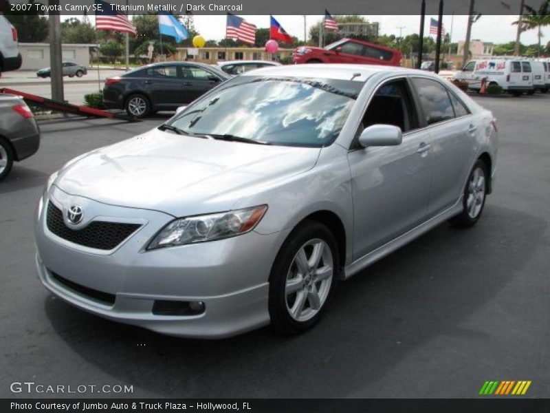 Titanium Metallic / Dark Charcoal 2007 Toyota Camry SE