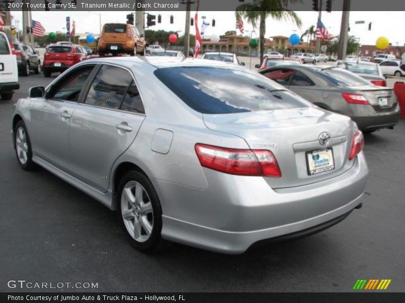 Titanium Metallic / Dark Charcoal 2007 Toyota Camry SE