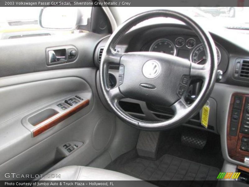 Silverstone Grey Metallic / Grey 2003 Volkswagen Passat GLX Sedan