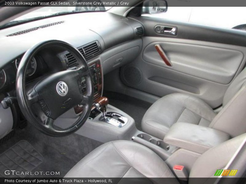 Silverstone Grey Metallic / Grey 2003 Volkswagen Passat GLX Sedan