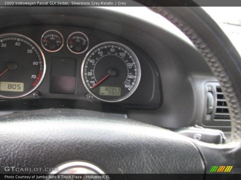 Silverstone Grey Metallic / Grey 2003 Volkswagen Passat GLX Sedan