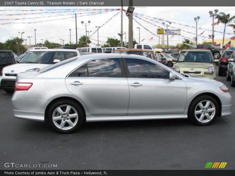Titanium Metallic / Dark Charcoal 2007 Toyota Camry SE