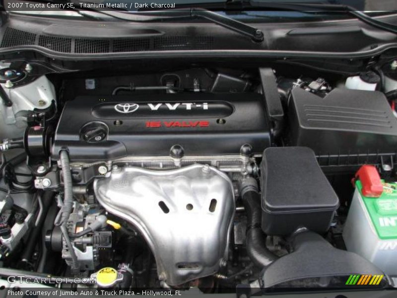 Titanium Metallic / Dark Charcoal 2007 Toyota Camry SE