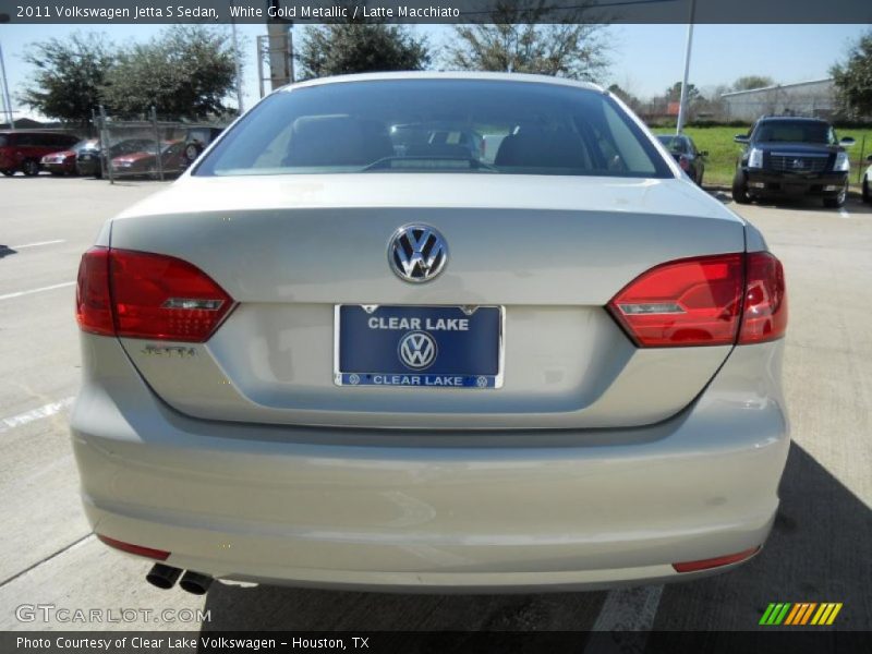 White Gold Metallic / Latte Macchiato 2011 Volkswagen Jetta S Sedan