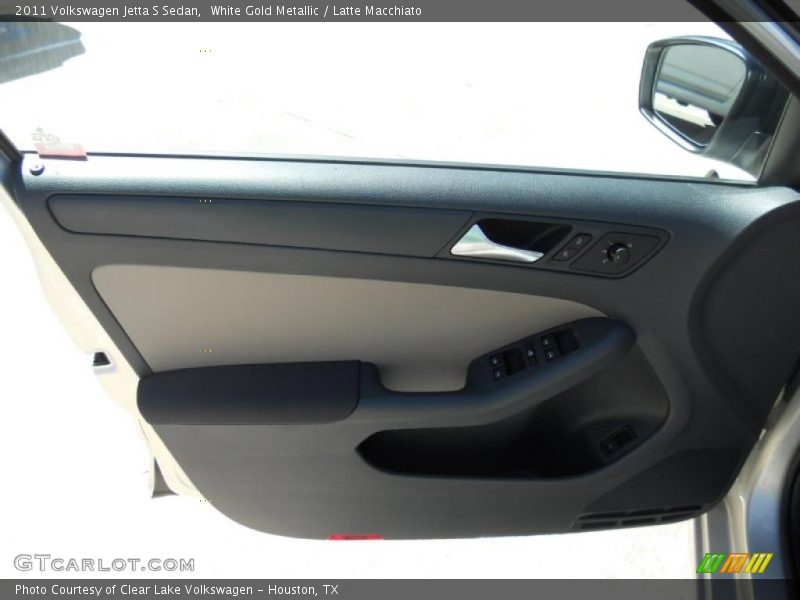 White Gold Metallic / Latte Macchiato 2011 Volkswagen Jetta S Sedan