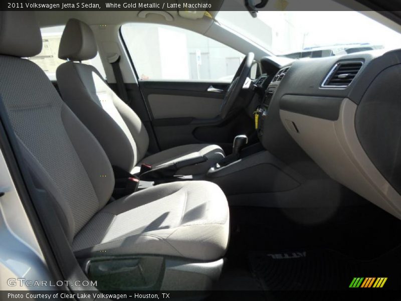 White Gold Metallic / Latte Macchiato 2011 Volkswagen Jetta S Sedan