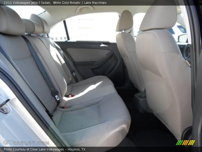 White Gold Metallic / Latte Macchiato 2011 Volkswagen Jetta S Sedan