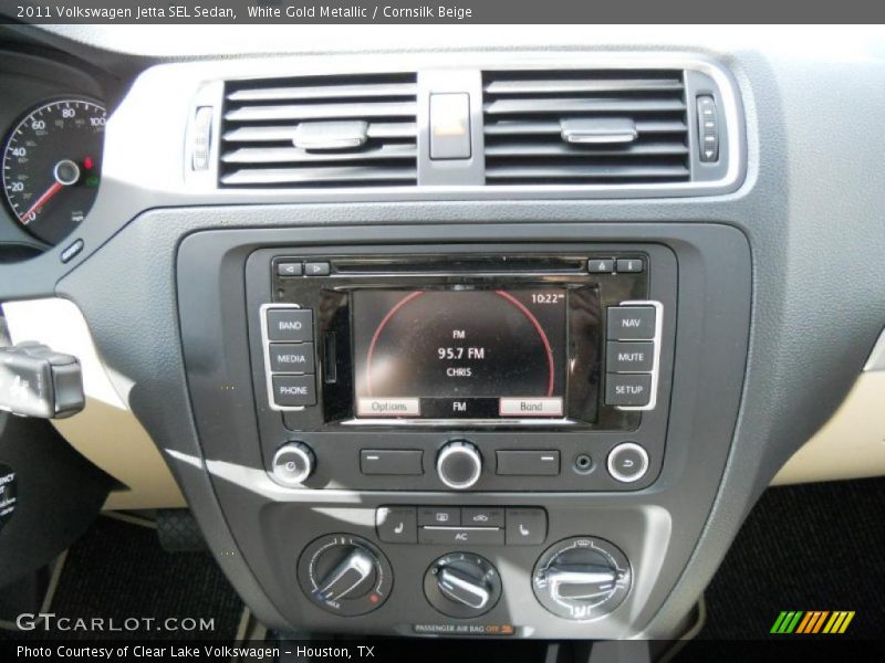 White Gold Metallic / Cornsilk Beige 2011 Volkswagen Jetta SEL Sedan