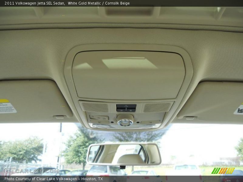 White Gold Metallic / Cornsilk Beige 2011 Volkswagen Jetta SEL Sedan