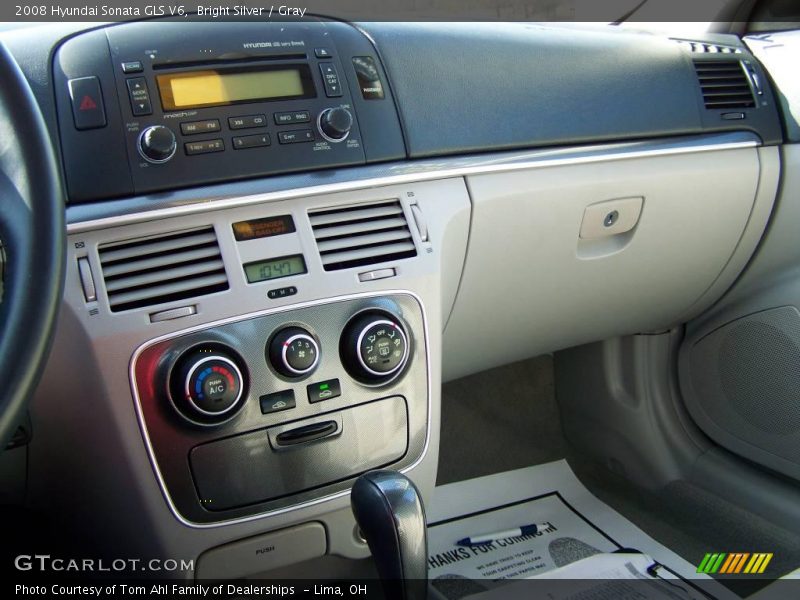 Bright Silver / Gray 2008 Hyundai Sonata GLS V6