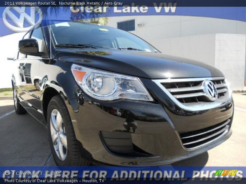 Nocturne Black Metallic / Aero Gray 2011 Volkswagen Routan SE
