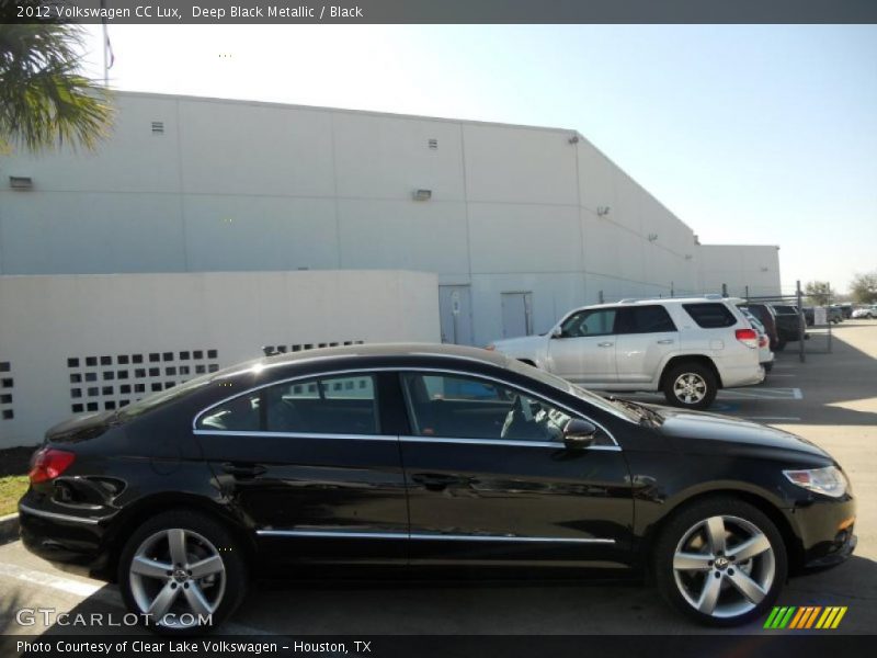 Deep Black Metallic / Black 2012 Volkswagen CC Lux