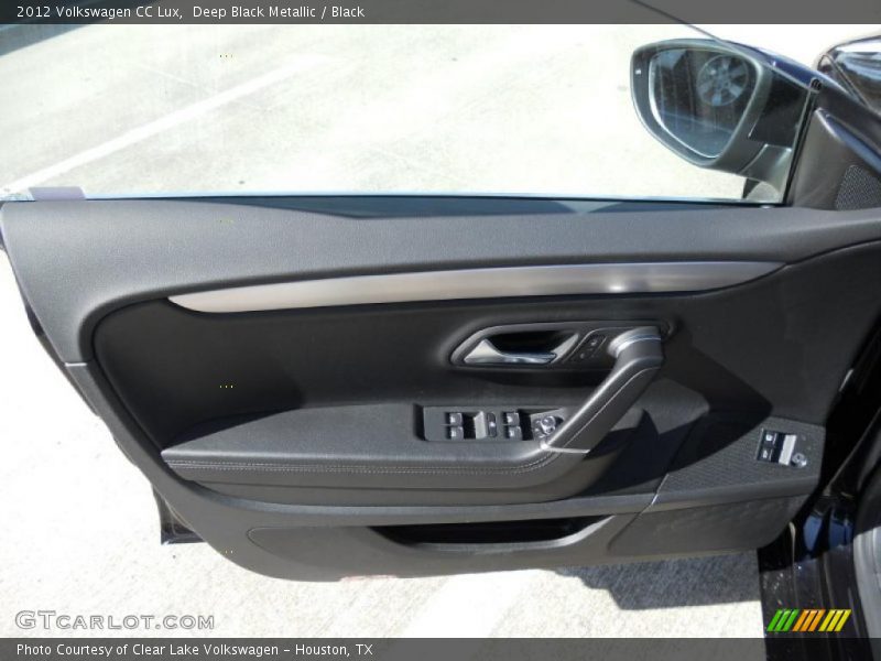 Deep Black Metallic / Black 2012 Volkswagen CC Lux