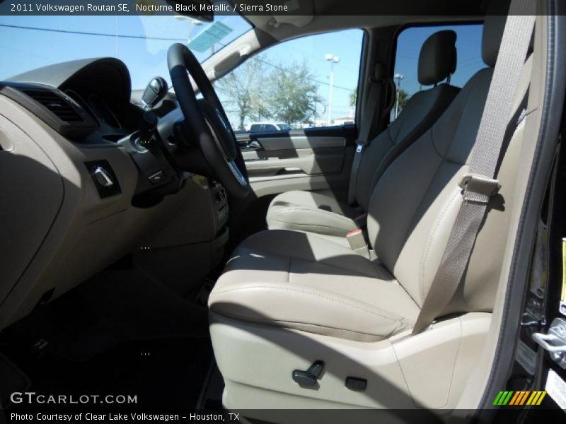Nocturne Black Metallic / Sierra Stone 2011 Volkswagen Routan SE