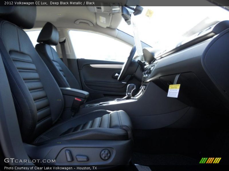 Deep Black Metallic / Black 2012 Volkswagen CC Lux