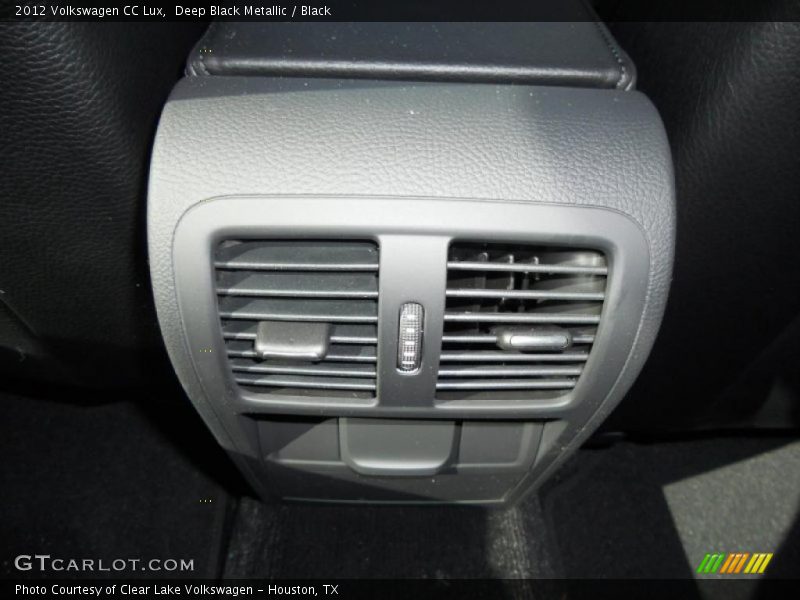 Deep Black Metallic / Black 2012 Volkswagen CC Lux