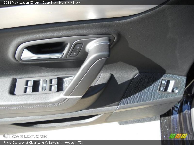 Deep Black Metallic / Black 2012 Volkswagen CC Lux