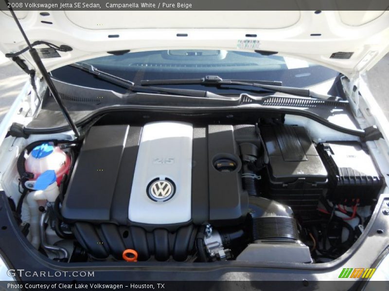 Campanella White / Pure Beige 2008 Volkswagen Jetta SE Sedan