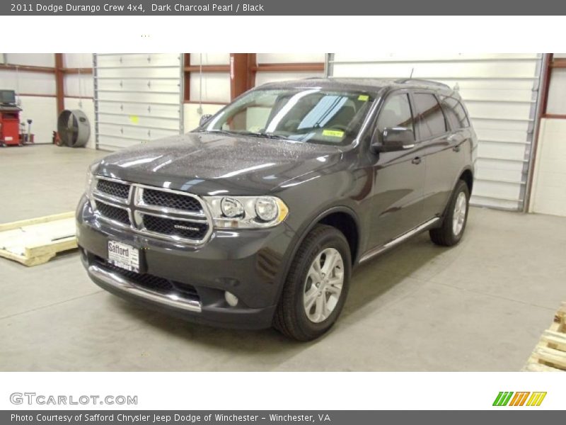 Dark Charcoal Pearl / Black 2011 Dodge Durango Crew 4x4