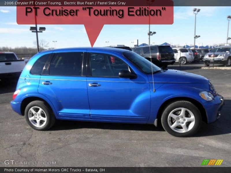 Electric Blue Pearl / Pastel Slate Gray 2006 Chrysler PT Cruiser Touring