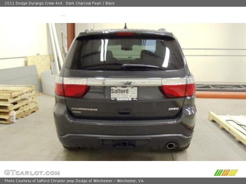 Dark Charcoal Pearl / Black 2011 Dodge Durango Crew 4x4